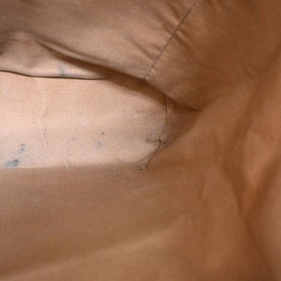 LOUIS VUITTON Montsouris GM Backpack Bag Monogram Leather Brown - Picture 14 of 16